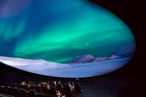 planetarium night aurora