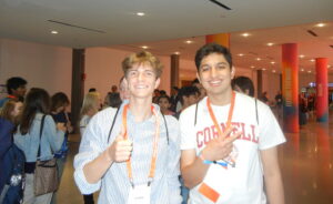 Albright and Dwivedi at ISEF